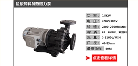 鹽酸卸料加藥泵 鹽酸卸料加藥泵